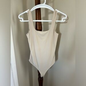 Abercrombie Cream tank bodysuit